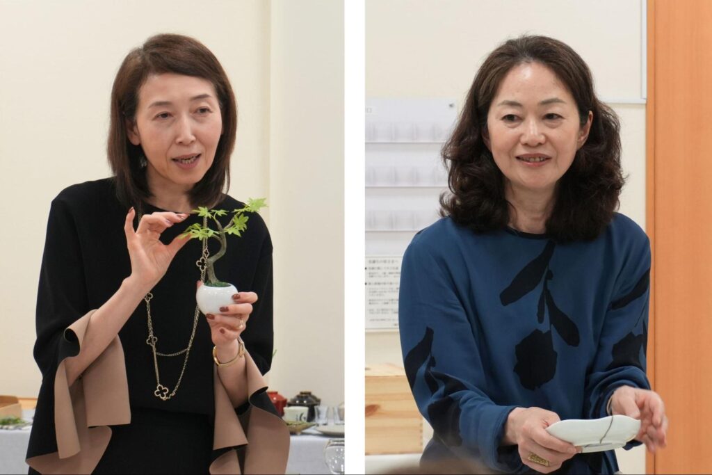 左から荒井さん、坪田さん